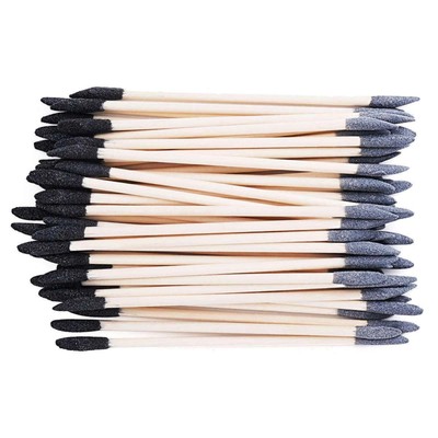 50pcs Tapered Sanding Sticks 150 & 280 Grit for Tight Spaces Corners Crevices