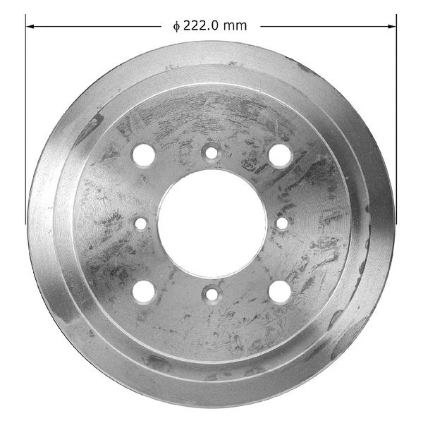 For Geo Metro 1995-1997 Bendix PDR0677 Global Premium Rear Brake Drum - Image 2 of 3