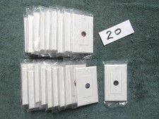  20 Russound White Decora Wall Plates - Impedance Matching Volume ALT, LPT, XLT