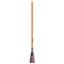 Husky Ice Scraper 51 Inch Heavy Duty Carbon Steel Blade Wood Handle Snow Tool