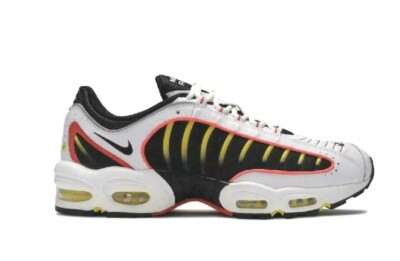 Nike Men's Air Max Tailwind 4 Sz 8 White/Bright Crimson 3M Reflective AQ2567-109