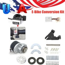 E-Bike Thumb Kit Left Side Drive Motor Mountain Bike Conversion Custom 350W 24V