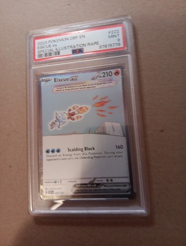 Eiscue ex graded PSA 9 for sale on eBay