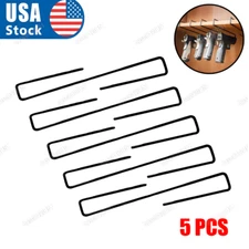 Pack of 5, Handgun Pistol Hanger Rack Safe  Shelf Gun Hangers Storage Rack