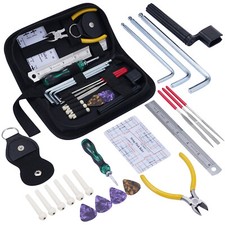 Guitar Repairing Maintenance Tool Kit for Acoustic Electric Guitar Bass Ukulele
