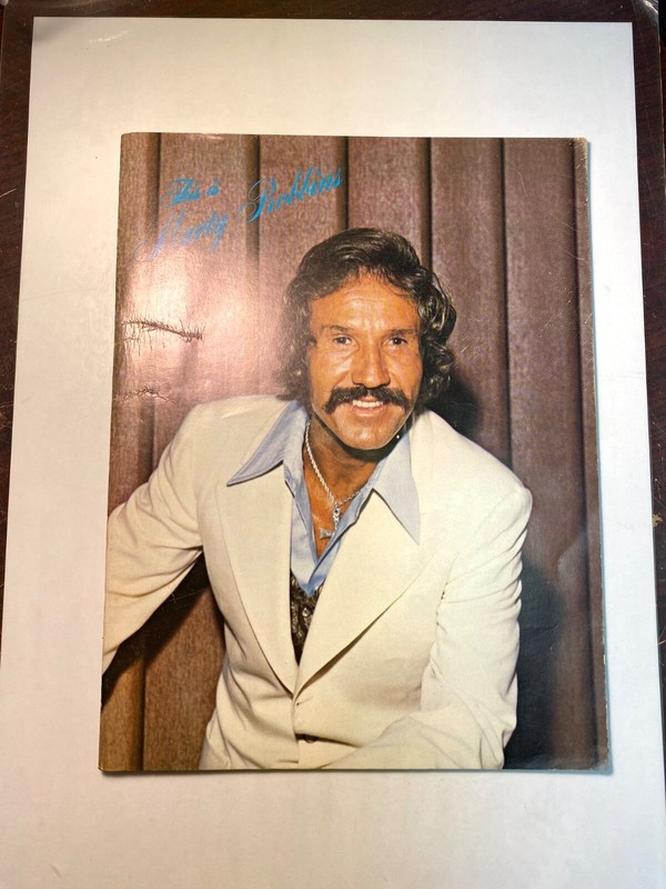 Vintage mid-1970’s “This Is Marty” Souvenir Photo Album Concert Book NASCAR #42