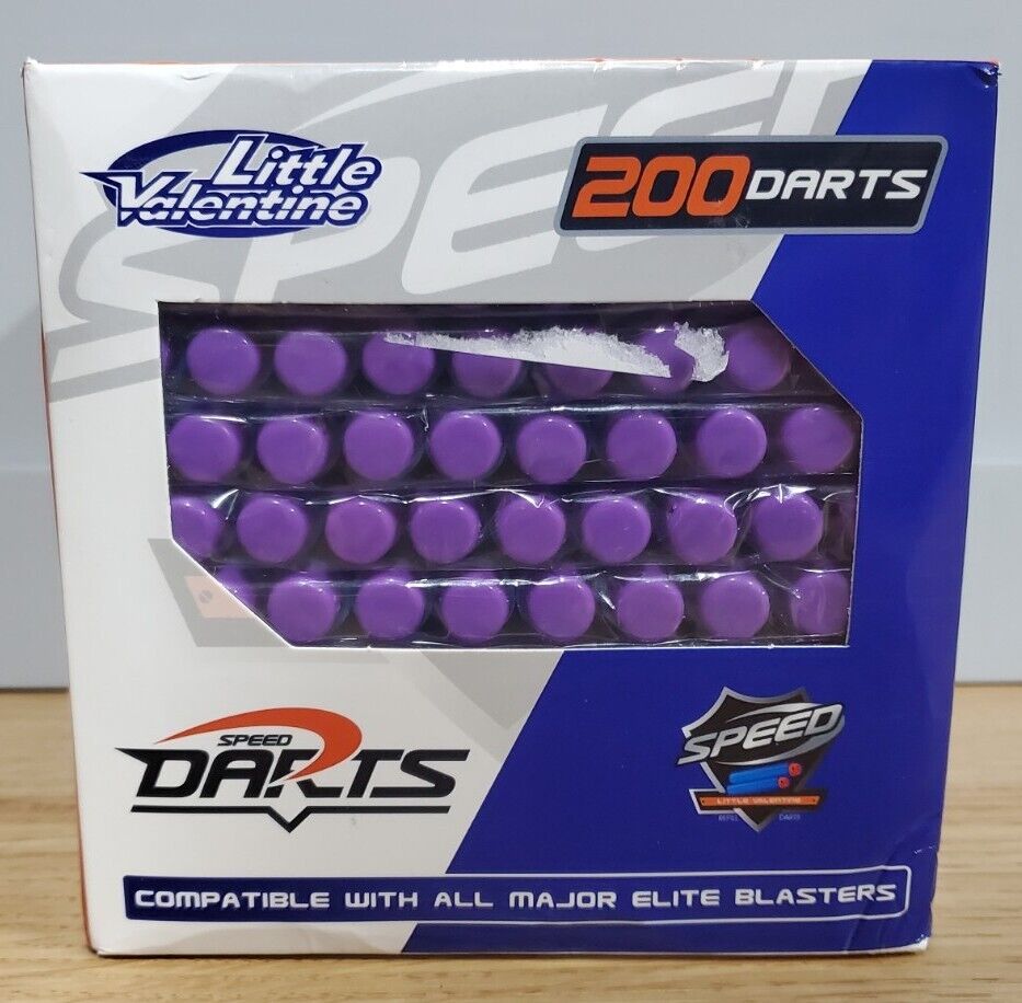 NEW 200 Speed Darts Little Valentine - For Nerf N-strike Elite Guns