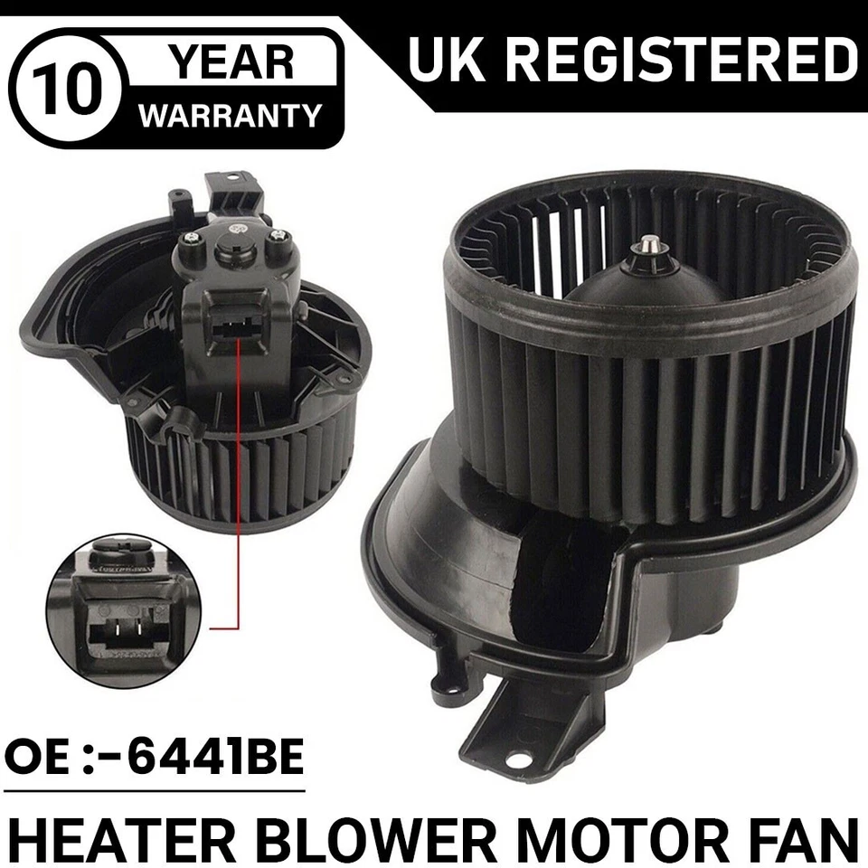 HEATER BLOWER MOTOR FAN FOR VAUXHALL CORSA D MK3 06-14 CORSA E MK4 14-20 ADAM - Image 2 of 4