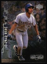 1999 Upper Deck Black Diamond Jose Cruz Jr. #89 Toronto Blue Jays