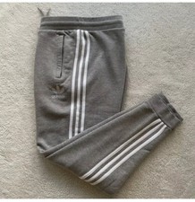 Adidas Originals Men's Adicolor Classics 3-Stripes Sweatpants, Sz S, Color Gray