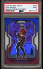 2020 PANINI PRIZM TOM BRADY #255 RED WHITE BLUE PRIZM G.O.A.T GRADED 💎 PSA 9 MT