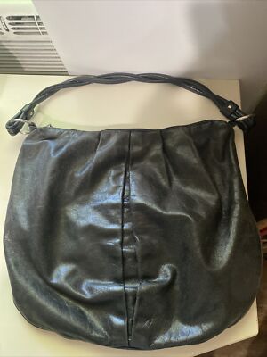 Black Leather Hobo International bag purse 2080500148