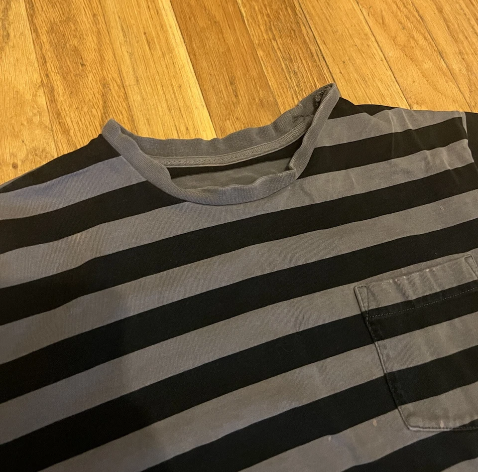 Lote de 2 camisetas de skate vintage CCS a rayas  Foto 4 de 4