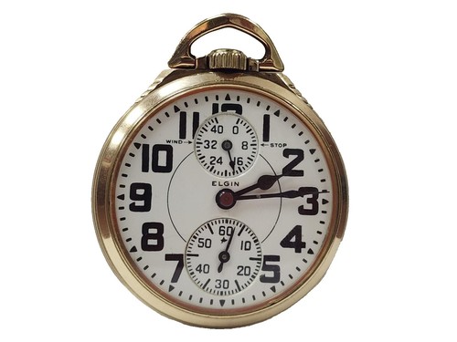 Vintage Elgin Fk-976E Stealth Air Force Aviation Pilot Ana-Digi 