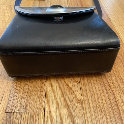 Joseph B Exclusive New York Black Leather Purse snap front new - Picture 5 of 11