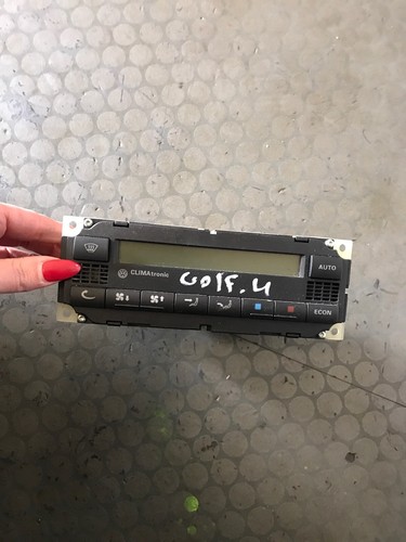 (554) VW Golf 4 Klimatronic Steuergerät Klimabedienteil 5HB007617-10 3B1907044B