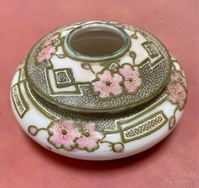 Antique Nippon 2-Piece Porcelain Hair Receive...