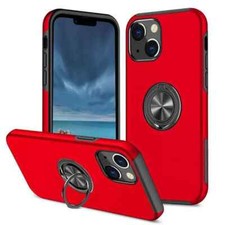 Case for iPhone 15 14 11 12 13 Pro Max XR 8 Magnetic Shockproof Ring Phone Cover