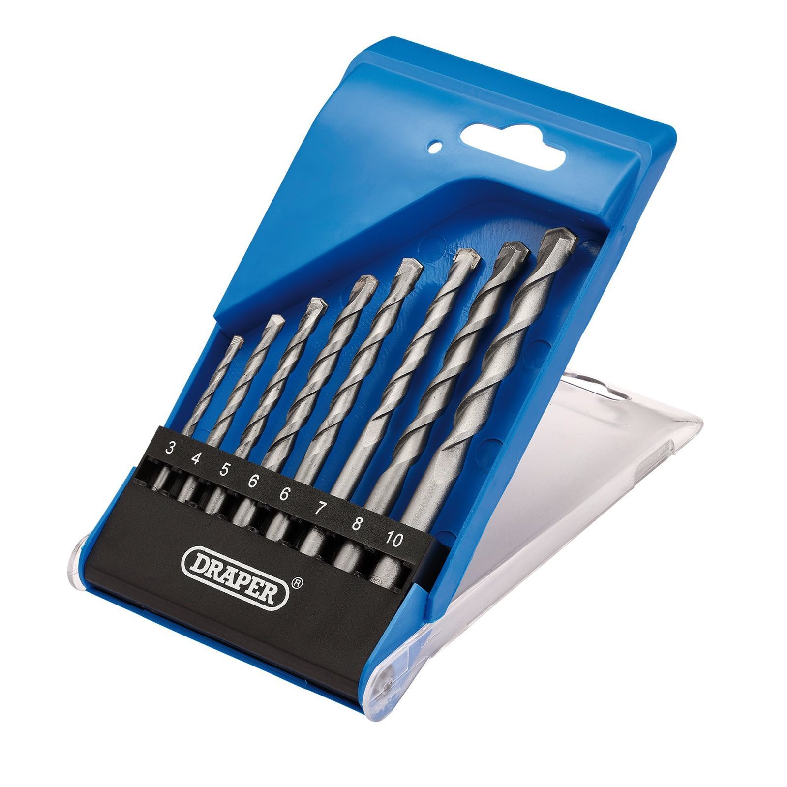 Draper 13619 TCT Masonry Drill Bit Set (7 Piece) - Image 2