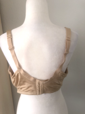 New 42F CACIQUE Beige Full Coverage Lightly Lined Wirefree BRA T