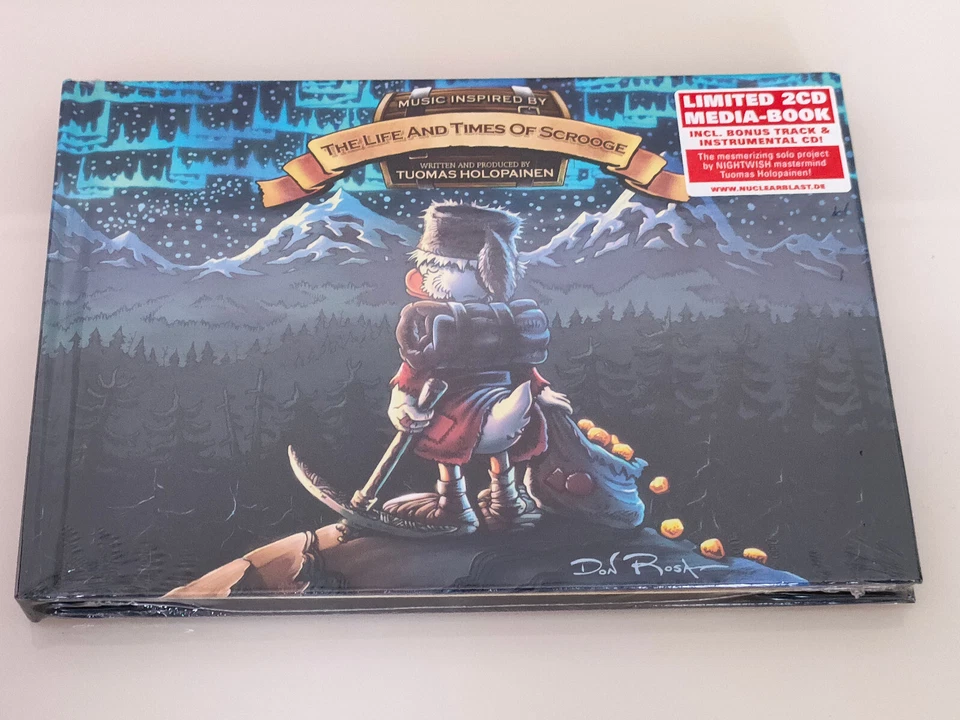 Life & Times of Scrooge by Holopainen, Tuomas (Limited Media Book Editon 2CD)