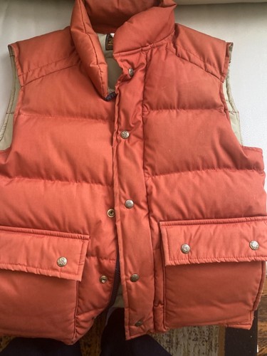 Eddie Bauer Goose Down Vest Men's Size 