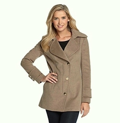 Calvin Klein Women's Wool Winter Coat 