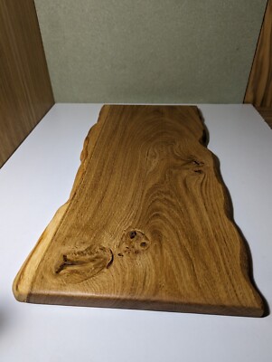 Live Edge Eiche Hackbrett, Metzgerblock, Käse James Martin Servierbretter