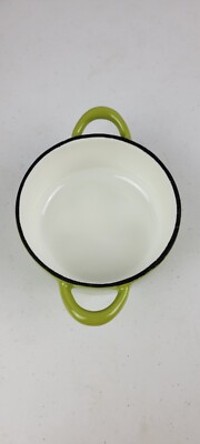 Mario Batali Cast Iron and Enamel 2 Cup Italian Essentials Pot | eBay