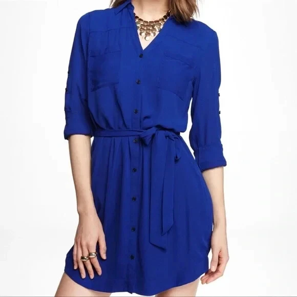 Express the Portofino Shirt Dress eBay