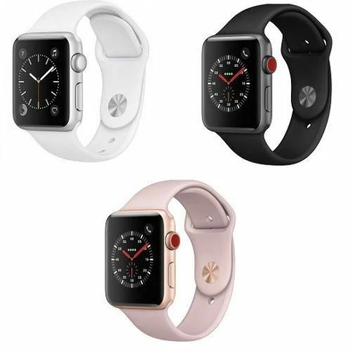 Apple Watch Series 3 GPS + Cellular Aluminum 38/42mm Case with Sport Band