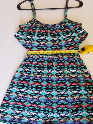 Charlotte Russe Green/Mint Geometric Print Dress Size Small | eBay Charlotte Russe Green/Mint Geometric Print Dress Size Small | eBay