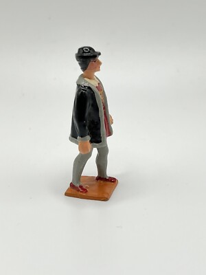 GBG Mignot　ミニュ社　鉛人形　フランス　兵士　トゥレーヌ連隊　置物 CBG Mignot Louis XI Antique Lead Toy Soldier Figure France | eBay