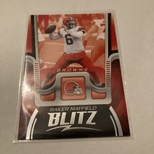 2021 Playbook Football Blitz Baker Mayfield Browns