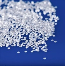 25 Pcs Natural 4mm Natural White Sapphire Lot Round Cut Certified Loose Gemstone