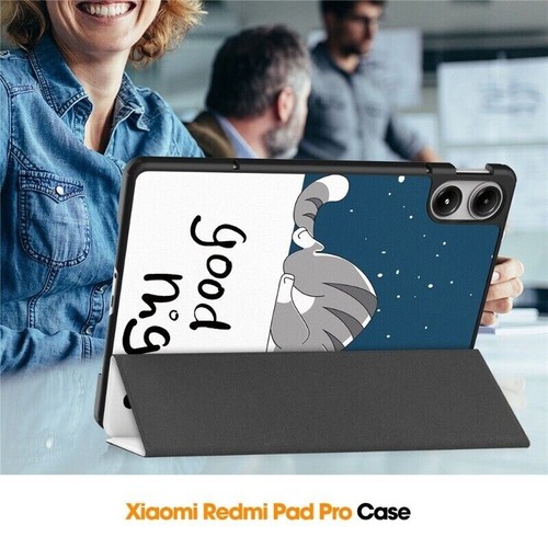 Funda para Xiaomi Redmi Pad 2/Pro 12.1" SE 11" 8.7" Funda Soporte Cuero Funda Protectora - Imagen 109 de 181