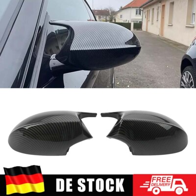 Carbon M3-Stil Spiegelkappen Außenspiegel Für BMW E90 E91 E87 E81 E82 Pre 05-07