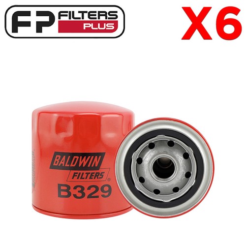 6 x B329 Baldwin Oil Filter US MADE Z516, WZ516, AFL73MC, ACO84