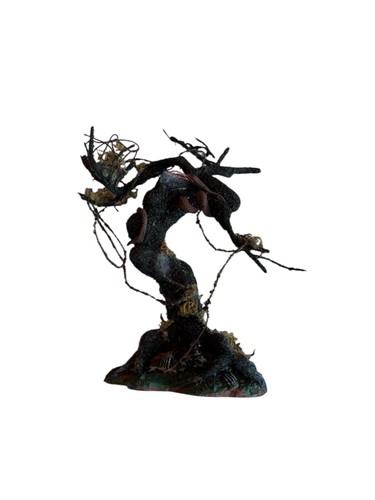 Spooky Town Lemax Skeleton Swing Tree 2010 Village Accessory SET OF 2 Read - Picture 11 of 12
