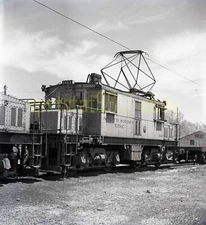 CSS South Shore Line - Steeple Cab #1013 - Vintage Railroad Negative
