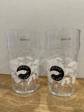 2er-Set Goose Island Beer Co. Pint-Gl&auml;ser &ndash; Nukleationsglas