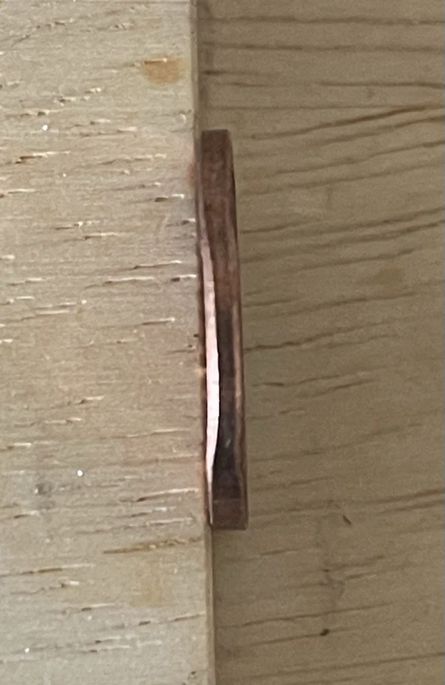 1966 Lincoln Cent CUD Error/overflow Major Die break error - Image 4 of 4