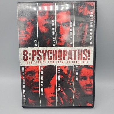 8 Movies: Psychopaths True Stories Torn From the Headlines DVDs