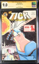 The Tick 8 CGC SS 9.0 Signed by Ben Edlund 1st Print