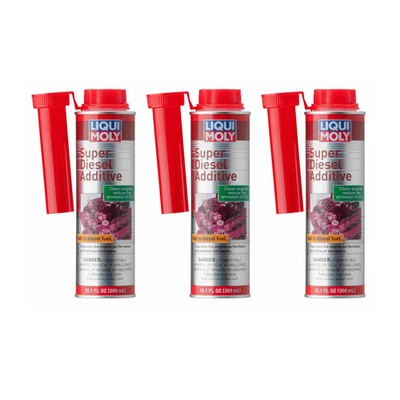 Pack of 3 Liqui Moly 2002 Super Diesel Additive 300ml