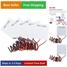 5PCS -12706 Peltier Module, 12V 6A 60W Heatsink Thermoelectric Cooler Cooling...