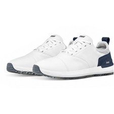 TRUE Linkswear Men's Lux Tour Golf Shoes - Spikeless, Leather Waterproof