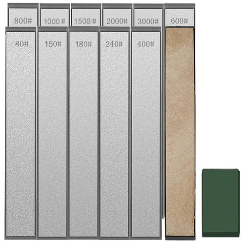 Diamond Sharpening Stones, 11 Pcs Diamond Whetstones Knife Sharpening Kit wit...