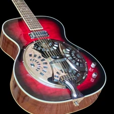 GREAT PLAYING NEW CUSTOM 12 STRING RESONATOR ACOUSTIC/ELECTRIC GUITAR