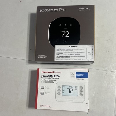 Thermostat Pro ecobee3 lite Smart Thermostat Pro and Honeywell P200